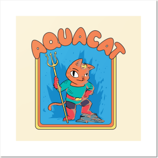 AQUACAT Posters and Art